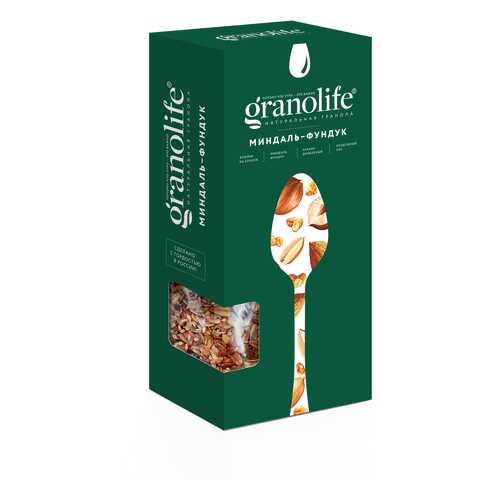 Гранола Granolife миндаль-фундук 400 г в Бристоль