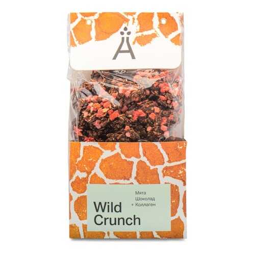 Гранола хрустящая Wild Crunch, «Мята и Шоколад» от Елены Наумовой, 260 г, Москва в Бристоль