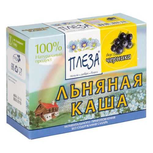 Каша льняная Плеза черника 200 г в Бристоль