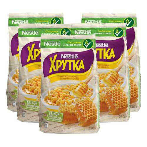 Шарики Хрутка медовые 5*230 г в Бристоль