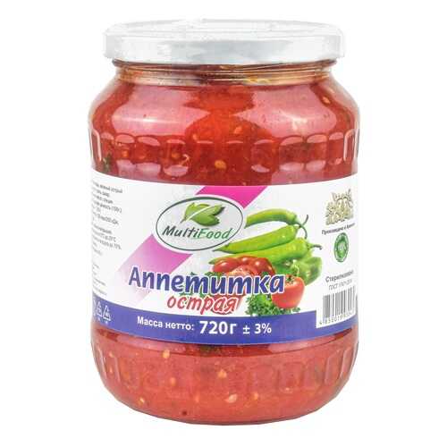 Аппетитка Multi Food острая 720 г в Бристоль