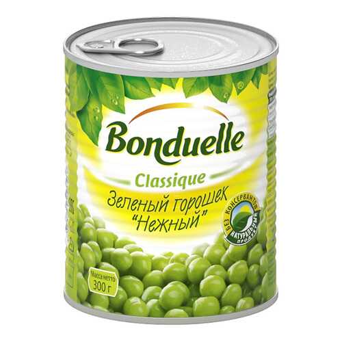 Горошек Bonduelle нежный зеленый консервированный 300 г в Бристоль