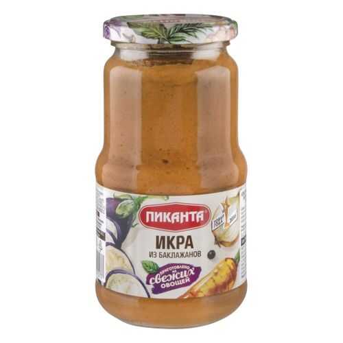 Икра Пиканта из баклажанов 520 г в Бристоль