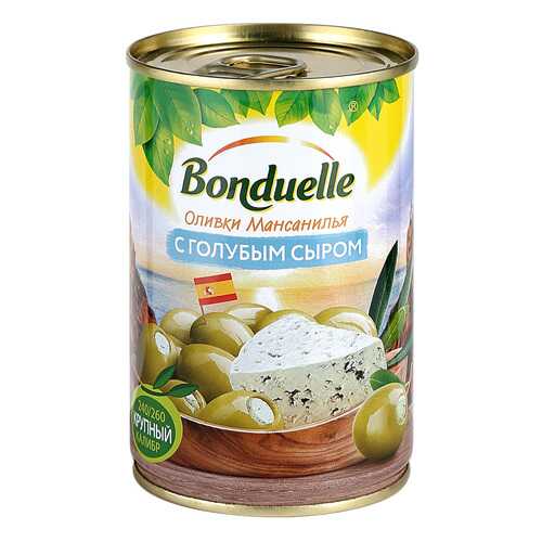 Оливки Bonduelle мансанилья с голубым сыром 314 л в Бристоль