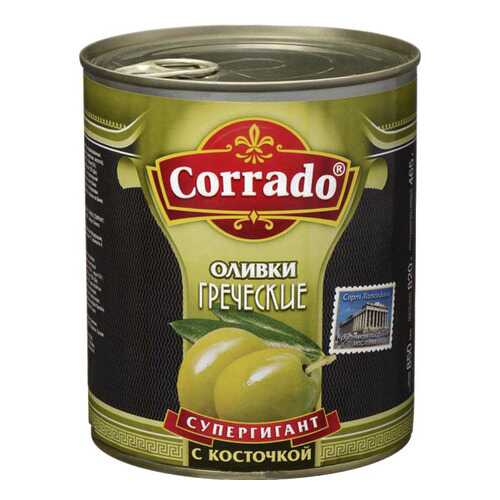 Оливки Corrado греческие супергигант с косточкой 850 мл в Бристоль