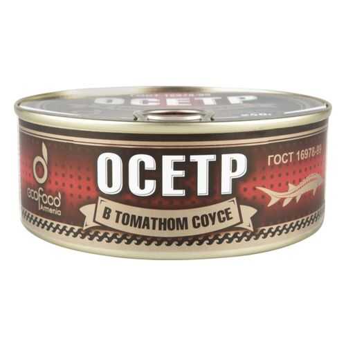 Осетр Ecofood Armenia в томатном соусе 240 г в Бристоль