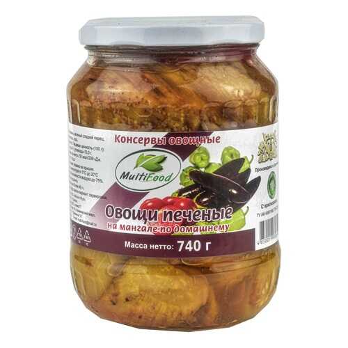 Овощи Multi Food печеные 740 г в Бристоль