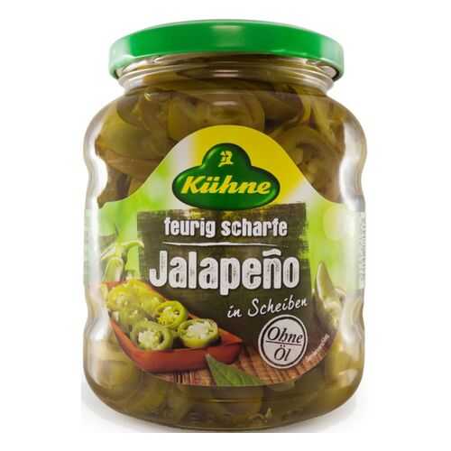 Перец халапеньо Kuhne резаный 330 г в Бристоль
