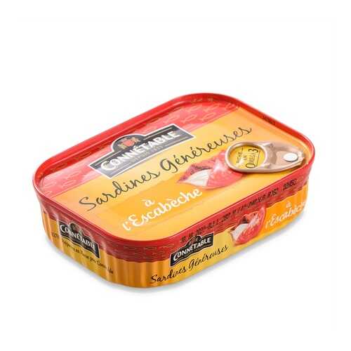 Сардины Connetable Sardines Genereuse в соусе эскабече BELMA 140г Марокко в Бристоль