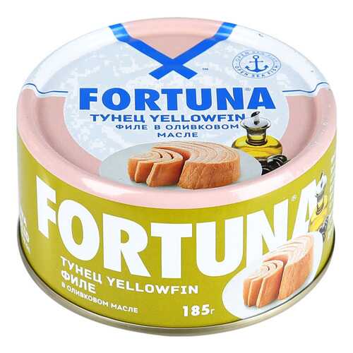 Тунец Fortuna филе в оливковом масле 185 г в Бристоль