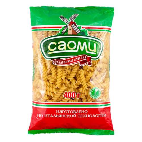 Макароны Саоми спирали фигурные 400 г в Бристоль