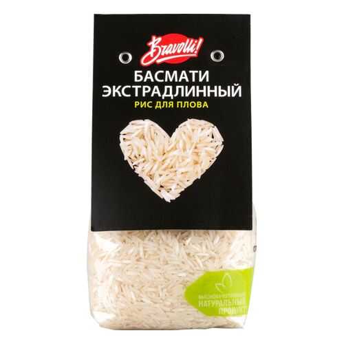 Рис для плова басмати Bravolli! экстрадлинный 350 г в Бристоль