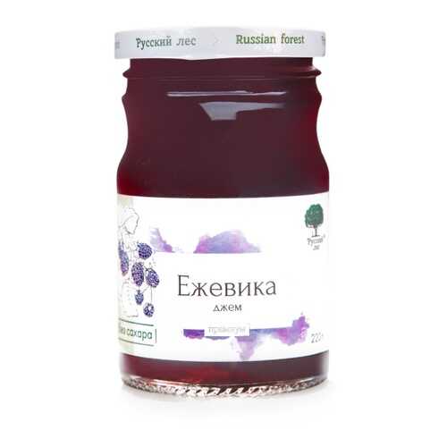 Джем Русский лес Ежевика Премиум, 220 гр в Бристоль