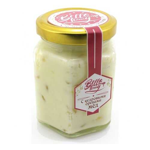 Крем-мед BelloHoney с кедровыми орехами 260 г в Бристоль