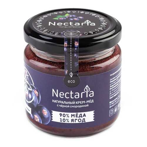 Крем-мёд с чёрной смородиной Nectaria 230 г в Бристоль