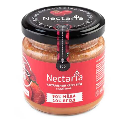 Крем-мёд с клубникой Nectaria 230 г в Бристоль