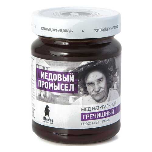 Мед натуральный Медовый промысел Гречишный 350 г в Бристоль