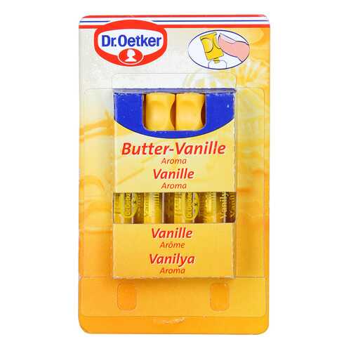 Ароматизатор Dr.Oetker пищевой сливочная ваниль 2 мл 4 штуки в Бристоль