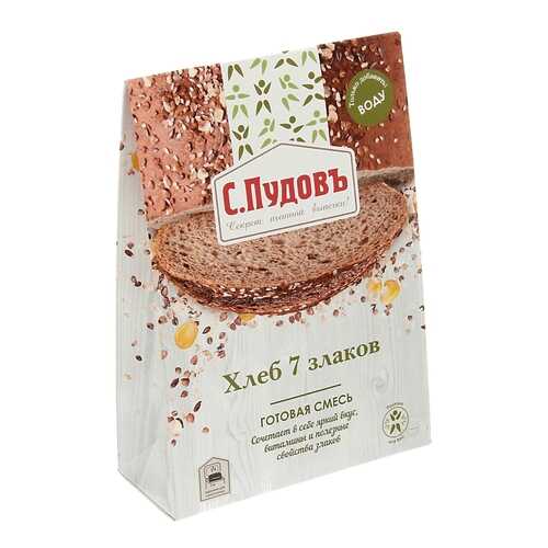 Хлебная смесь С.Пудовъ 7 злаков 500 г в Бристоль