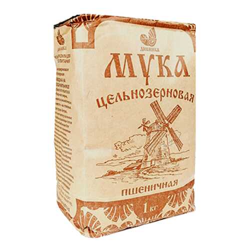 Мука Дивинка пшеничная обойная цельнозерновая 1 кг в Бристоль