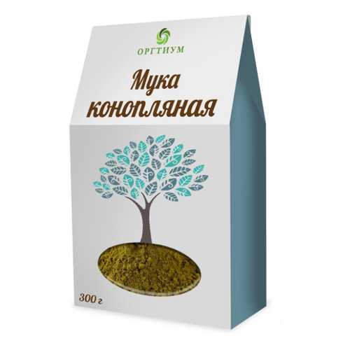 Мука Оргитум экологическая конопляная 300 г в Бристоль