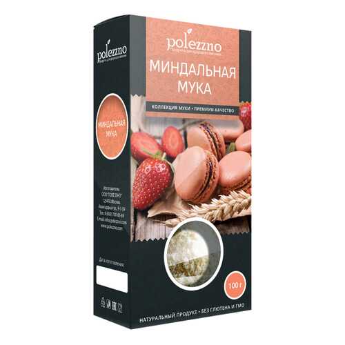 Мука Polezzno миндальная 100 г в Бристоль