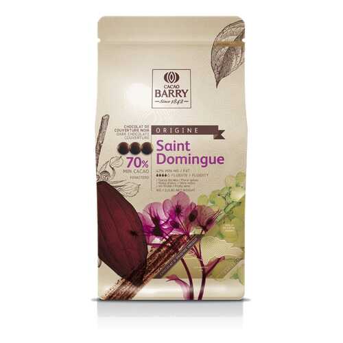 Шоколад Cacao Barry SAINT DOMINGUE - Темный горький, 70%, 1кг. в Бристоль
