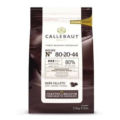 Шоколад темный Callebaut 80.1% какао 80-20-44-RT-U71 2.5 кг в Бристоль