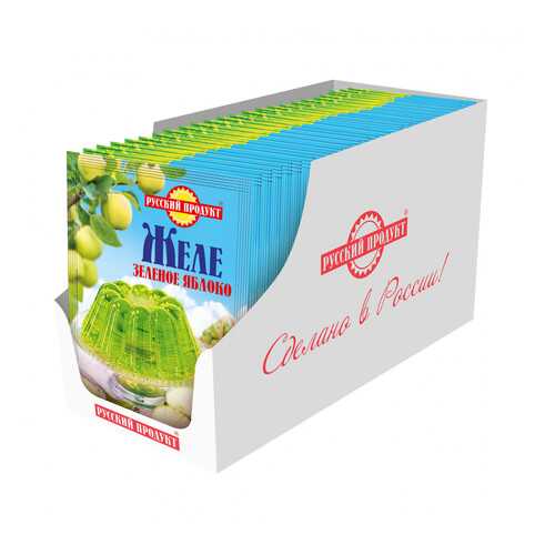 Желе Русский продукт быстрого приготовления микс 5 вкусов 7*50г в Бристоль