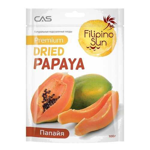 Плоды папайи сушеные Filipino Sun 100 г в Бристоль