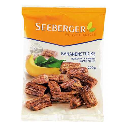 Сухофрукты Seeberger бананы кусочками 200 г в Бристоль