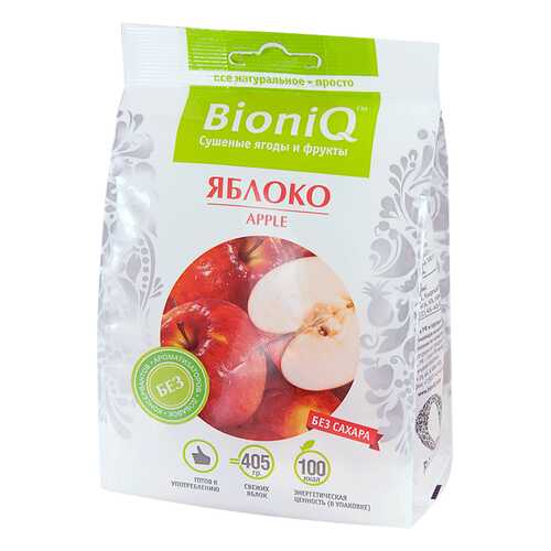 Яблоко BioniQ сушеное 50г в Бристоль