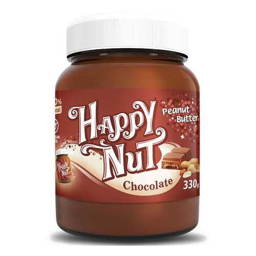 Арахисовая паста Happy nut с темным шоколадом 330 г в Бристоль