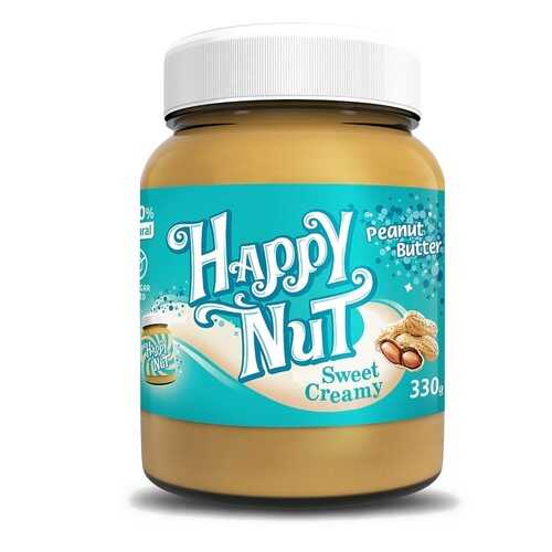 Арахисовая паста Happy Nut Sweet Creamy сладкая в Бристоль