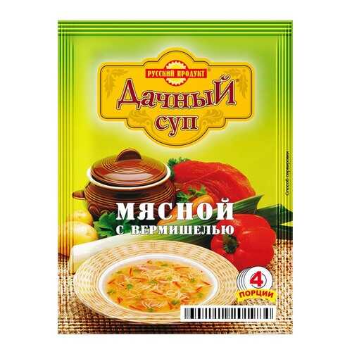 Суп Дачный мясной с вермишелью 60 г в Бристоль