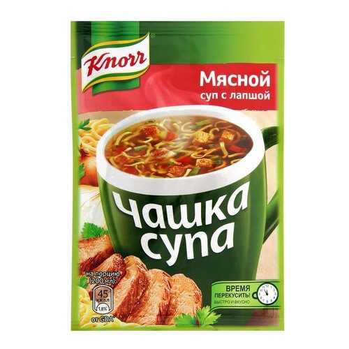 Суп Knorr чашка мясной с лапшой 14 г в Бристоль