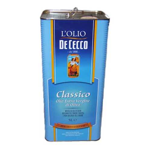 Масло De Cecco classico extra virgine оливковое нерафинированное 5 л в Бристоль