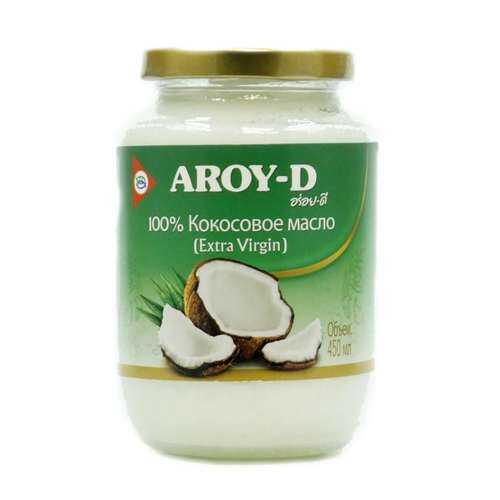 Масло кокосовое Aroy-D extra virgin 450 мл в Бристоль