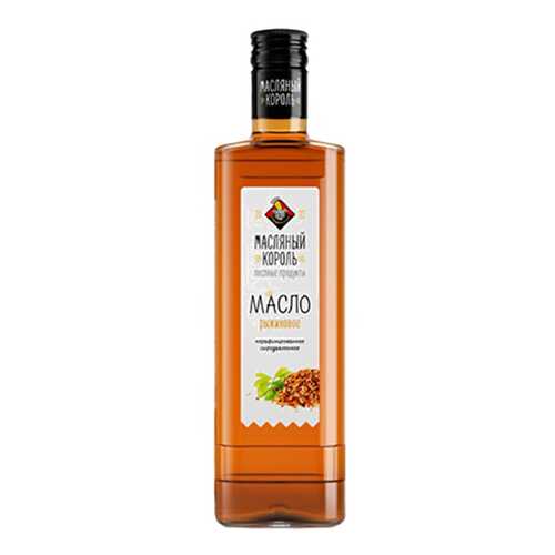 Масло Масляный король рыжиковое 100% 350 мл в Бристоль