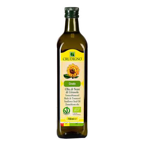 Масло подсолнечное Crudigno organic oils био 0.75 л в Бристоль