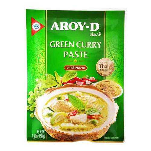 Паста Aroy-D карри зеленая 50 г в Бристоль