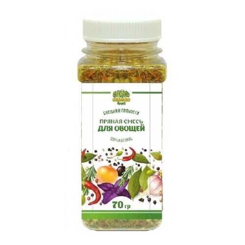 Пряная смесь Organic food для овощей 70 г в Бристоль