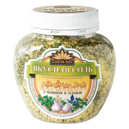 Вкусная соль Costa Del с чесноком и зеленью 400 г в Бристоль