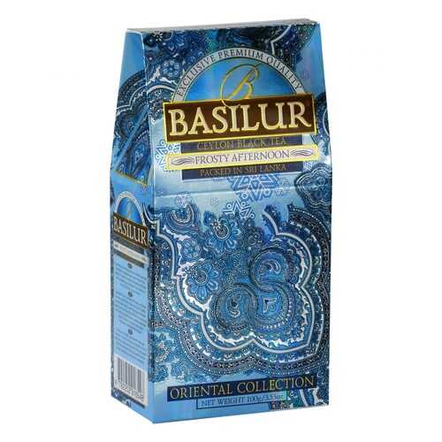 Чай Basilur Frosty Afternoon, черный листовой с добавками, 100 гр в Бристоль