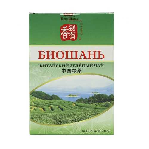Чай БиоШань China Green Tea, зеленый листовой, 80 гр в Бристоль