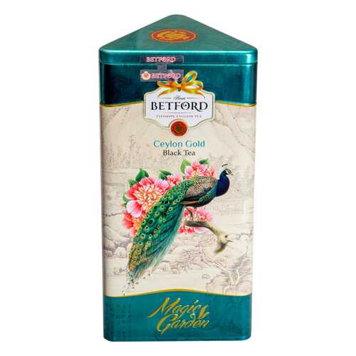 Чай черный Betford Magic garden павлин 300 г в Бристоль