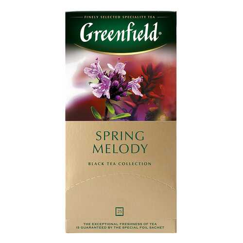 Чай черный Greenfield Spring Melody 25 пакетиков в Бристоль