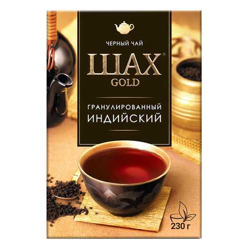 Чай черный листовой гранулированный Шах Gold Индийский 230 г в Бристоль