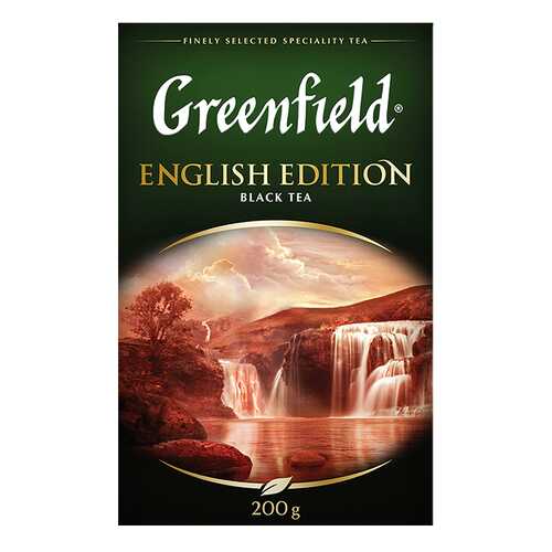 Чай черный листовой Greenfield English Edition 200 г в Бристоль