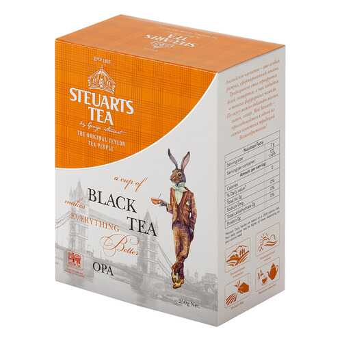 Чай черный листовой Steuarts black tea OPA 250 г в Бристоль